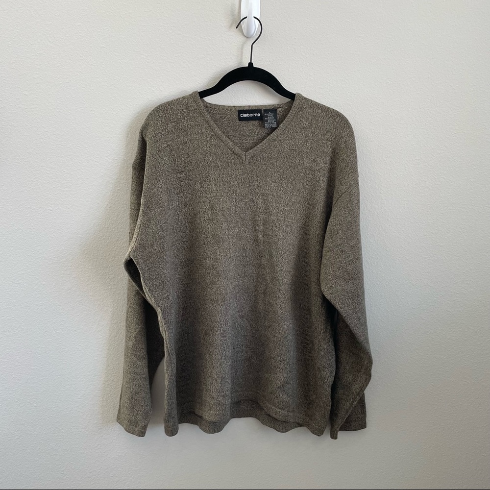 v neck sweater